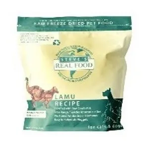 1.25 Lb Steve's Lamu Freeze Dried Nuggets For Dogs & Cats - Health/First Aid